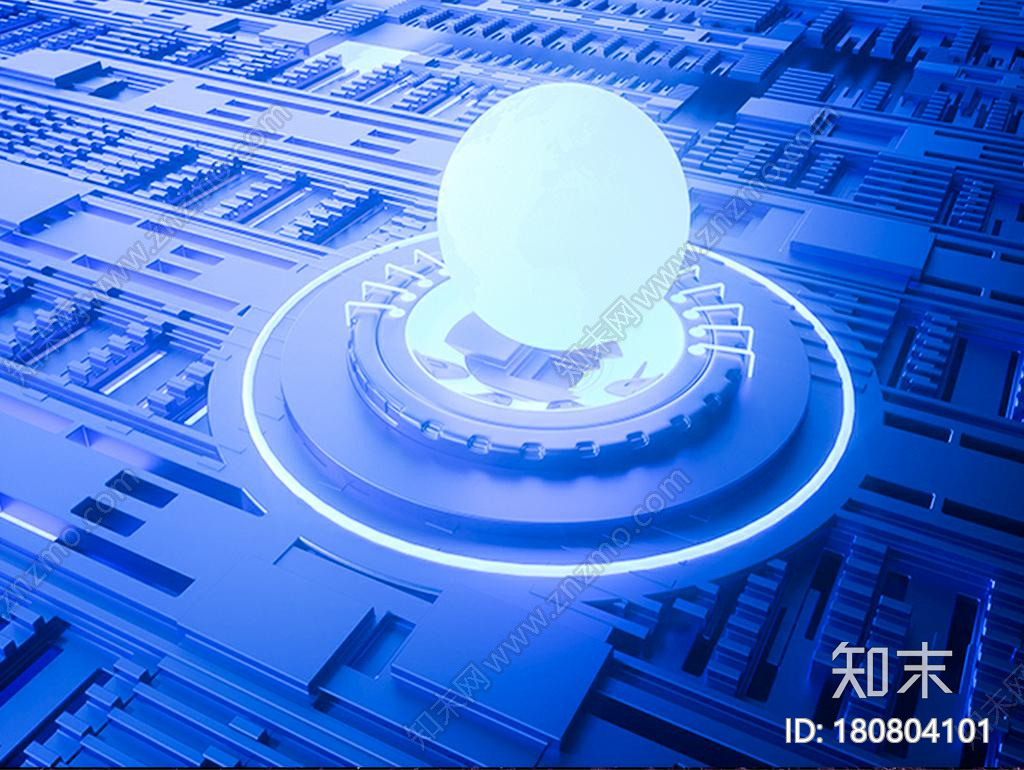 机芯科技C4D场景CG模型下载【ID:180804101】