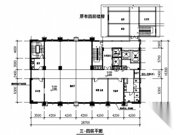 [舟山]某十九层医院扩建设计方案（含效果图）cad施工图下载【ID:166710118】