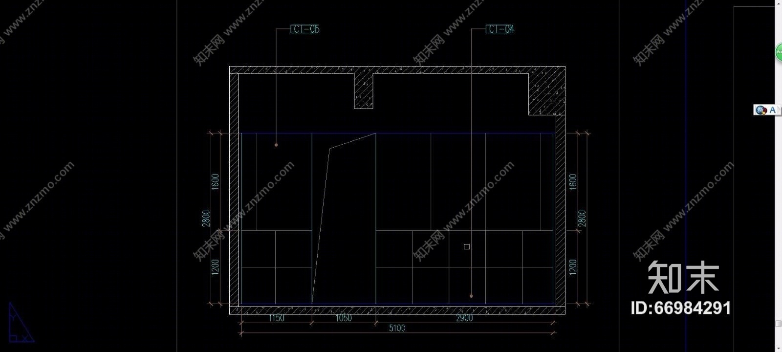 建滔广场一期办公工程（CAD施工图纸）cad施工图下载【ID:66984291】