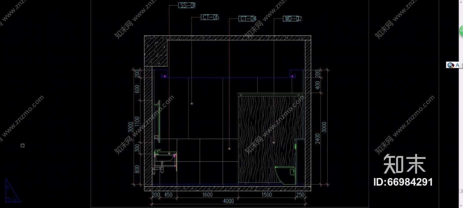 建滔广场一期办公工程（CAD施工图纸）cad施工图下载【ID:66984291】