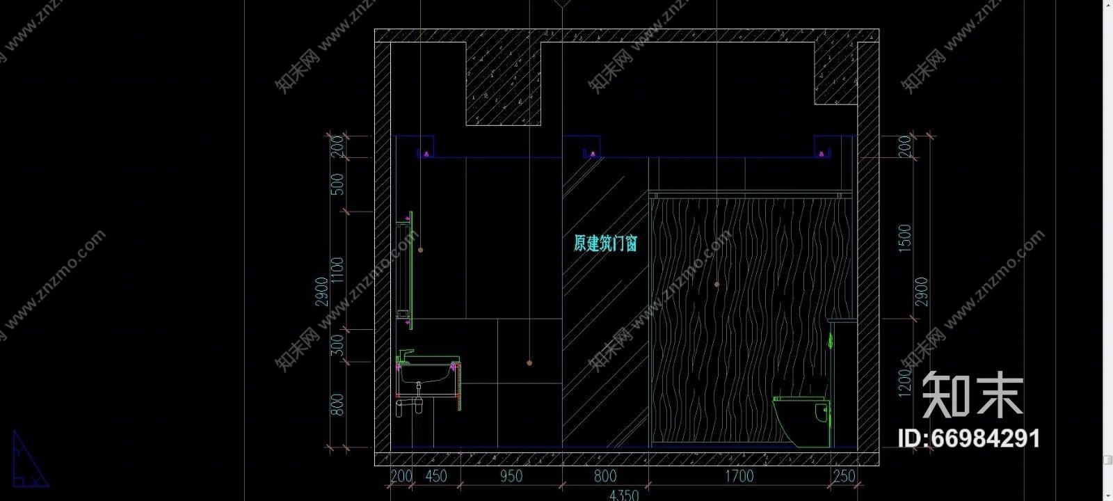 建滔广场一期办公工程（CAD施工图纸）cad施工图下载【ID:66984291】