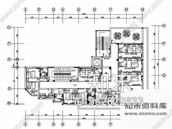 施工图龙岩精致现代主题式快捷酒店室内施工图含高清效果图施工图下载【ID:532022633】