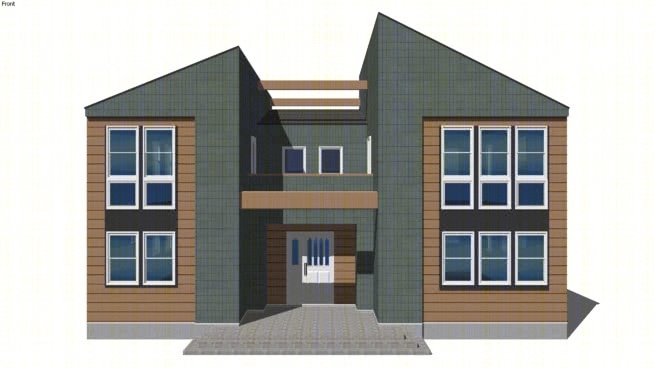 房子模型004SU模型下载【ID:130227151】