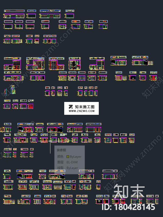 新中式别墅-萧山党山别墅全套CAD施工图，别墅施工图下载施工图下载【ID:180428145】