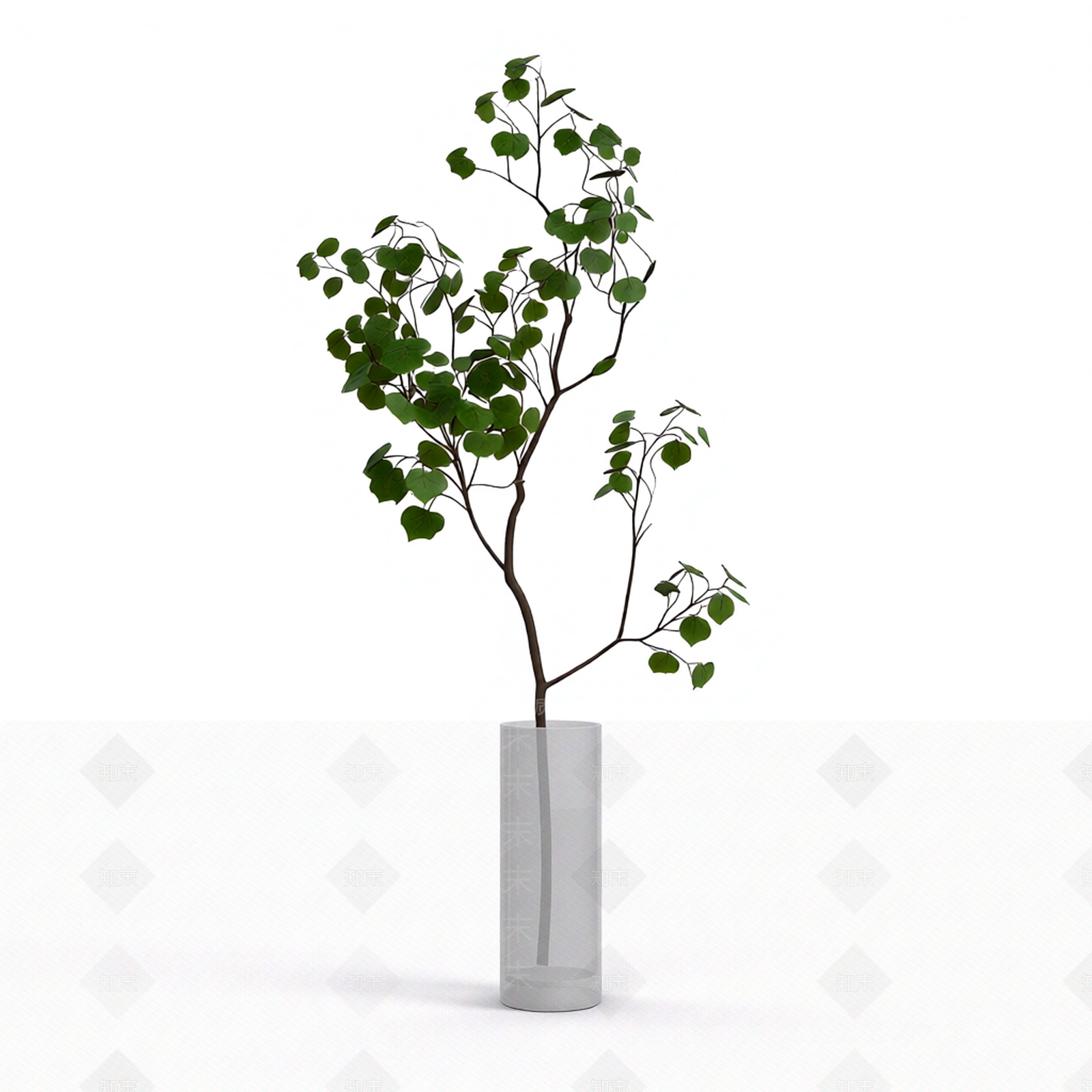 带盆绿植模型3D模型下载【ID:1206189875】