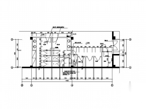 [广东]多层现代风格售楼中心建筑设计施工图（新颖幕墙&...施工图下载【ID:164859177】