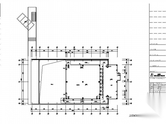 [广东]多层现代风格售楼中心建筑设计施工图（新颖幕墙&...施工图下载【ID:164859177】