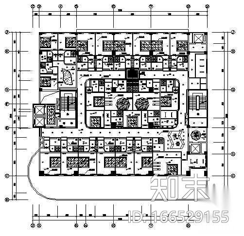 某桑拿装修方案cad施工图下载【ID:166529155】