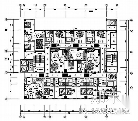 某桑拿装修方案cad施工图下载【ID:166529155】