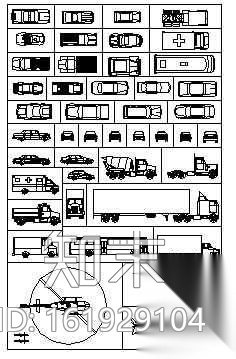 汽车图集cad施工图下载【ID:161929104】