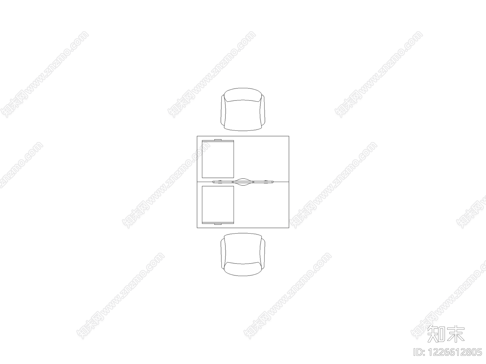 桌子CAD图纸