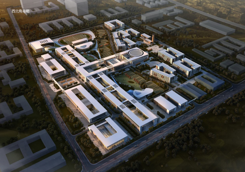 [广东]威海市职业中等专业学校设计方案文本施工图下载【ID:151547128】