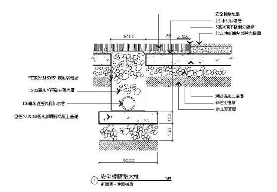 古镇名邸别墅景观施工图全套cad施工图下载【ID:161120115】