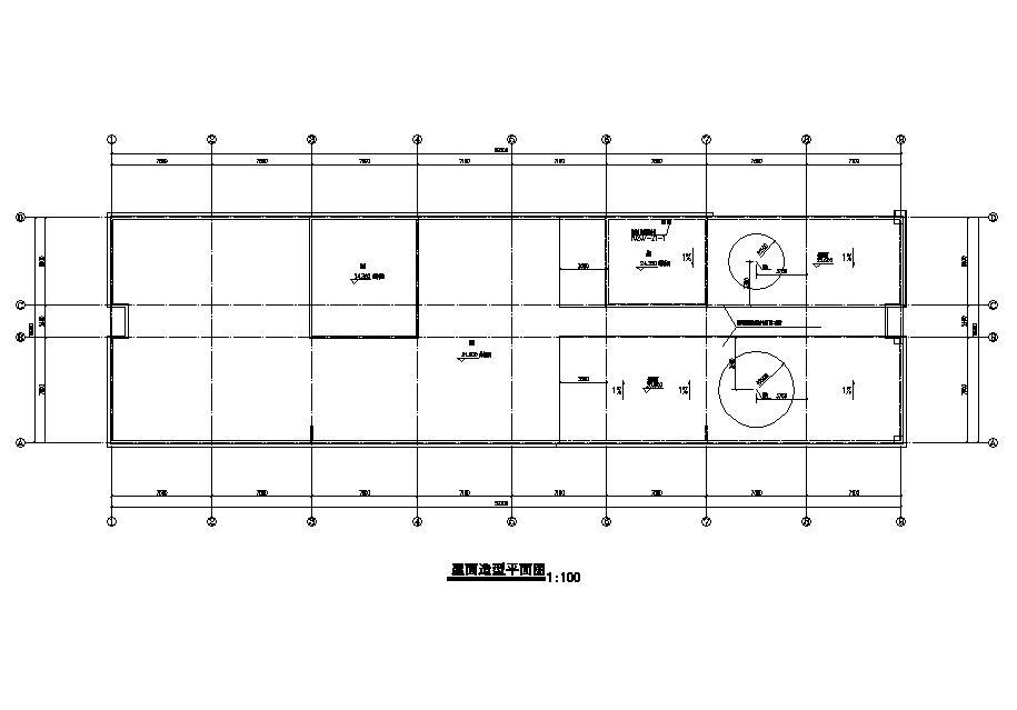 [宁夏]五层框架结构研究中心建筑施工图（含效果图）cad施工图下载【ID:149956104】