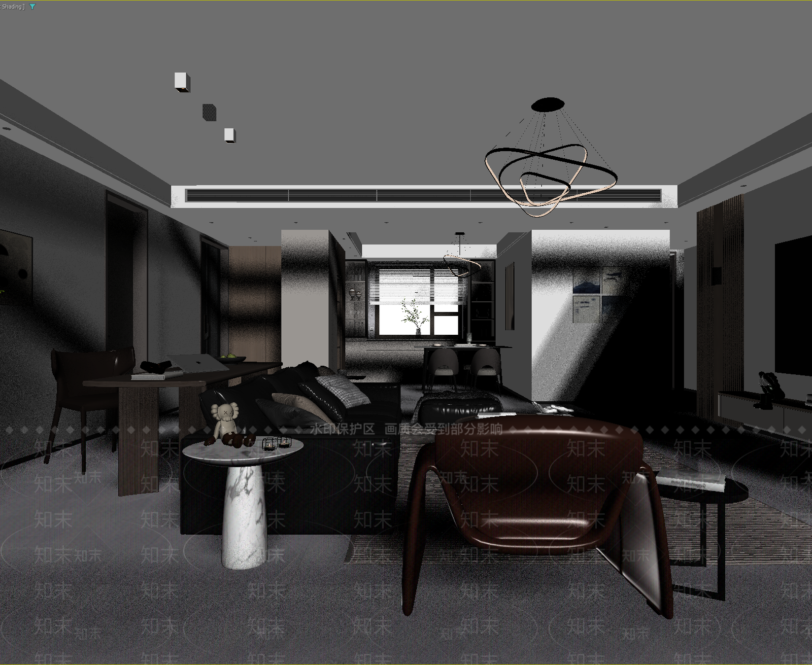 意式客餐厅3D模型下载【ID:1215004135】