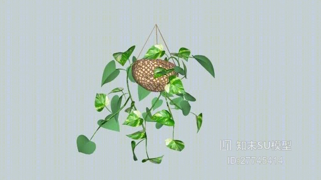 盆栽SU模型下载【ID:27745414】