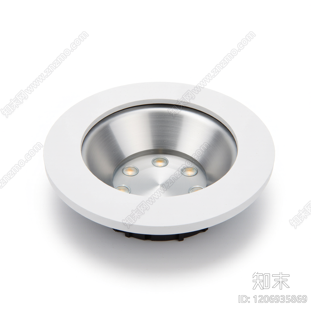 圆形灯盘模型3D模型下载【ID:1206935869】