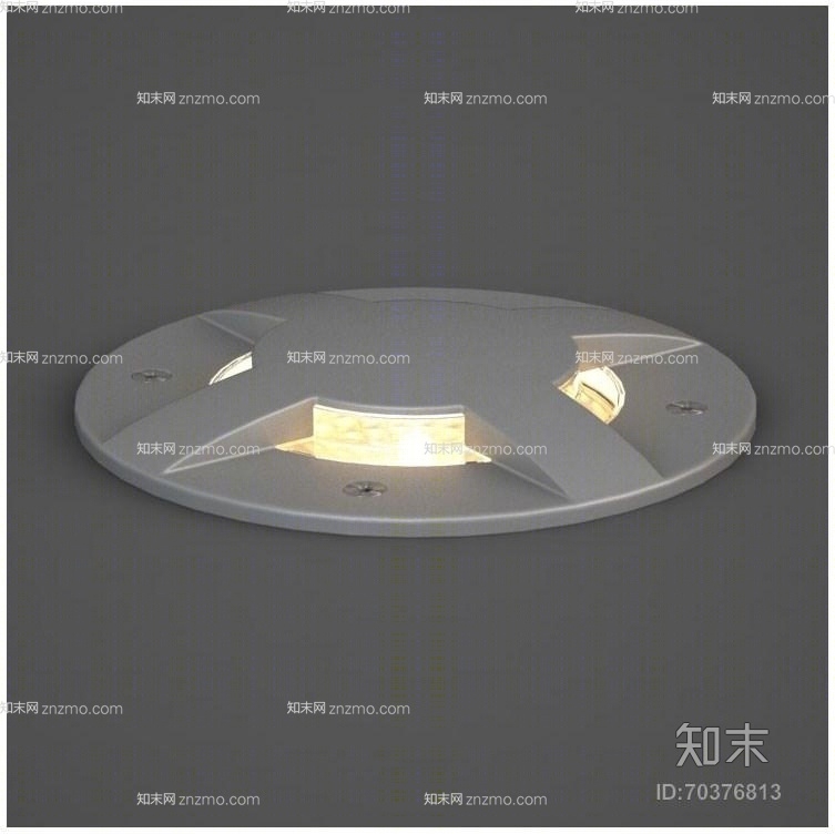 现代铁艺地灯3D模型下载【ID:70376813】