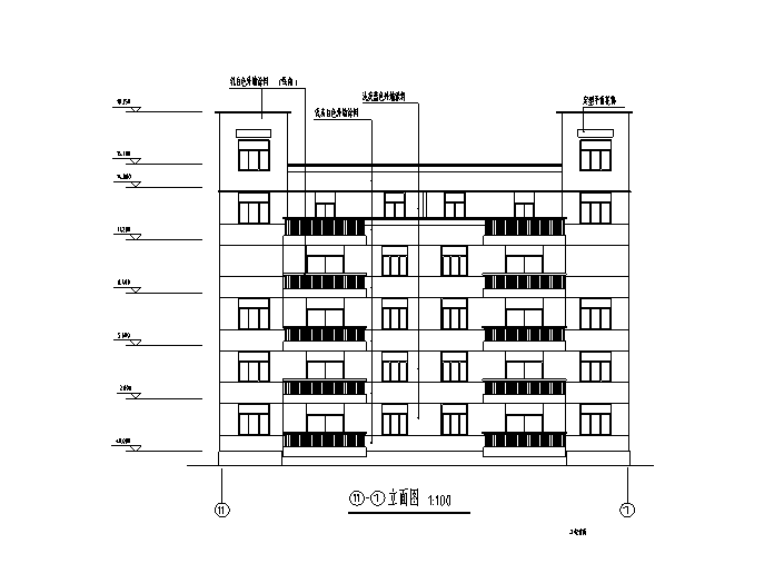 [陕西]西安某小区住宅节能设计建筑施工图施工图下载【ID:149536169】