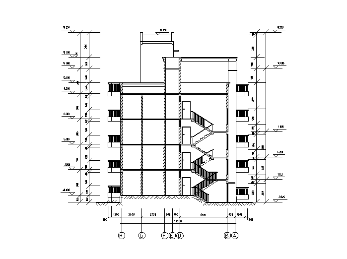 [陕西]西安某小区住宅节能设计建筑施工图施工图下载【ID:149536169】