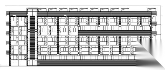 某五层美术教学楼建筑方案图cad施工图下载【ID:151576101】