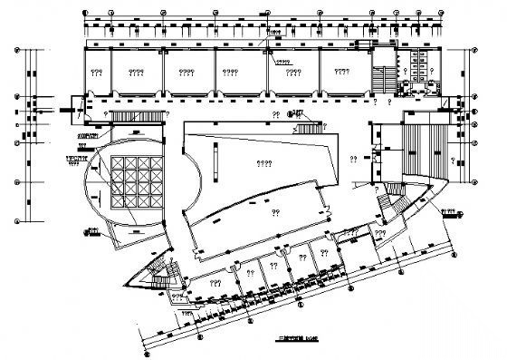 某五层美术教学楼建筑方案图cad施工图下载【ID:151576101】