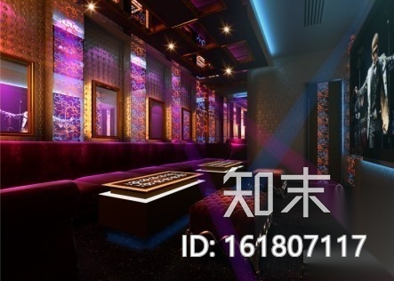 [江西]某豪华KTV全套施工图（含效果）cad施工图下载【ID:161807117】