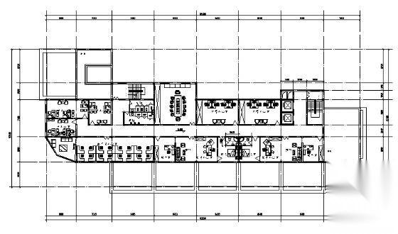 某七层综合性写字楼建筑方案图cad施工图下载【ID:167232131】