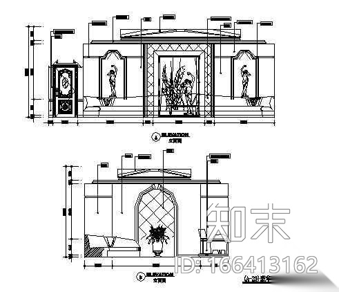 某豪华ktv施工图cad施工图下载【ID:166413162】