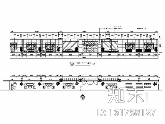 [中山]某保障局办公大楼室内装修图cad施工图下载【ID:161788127】