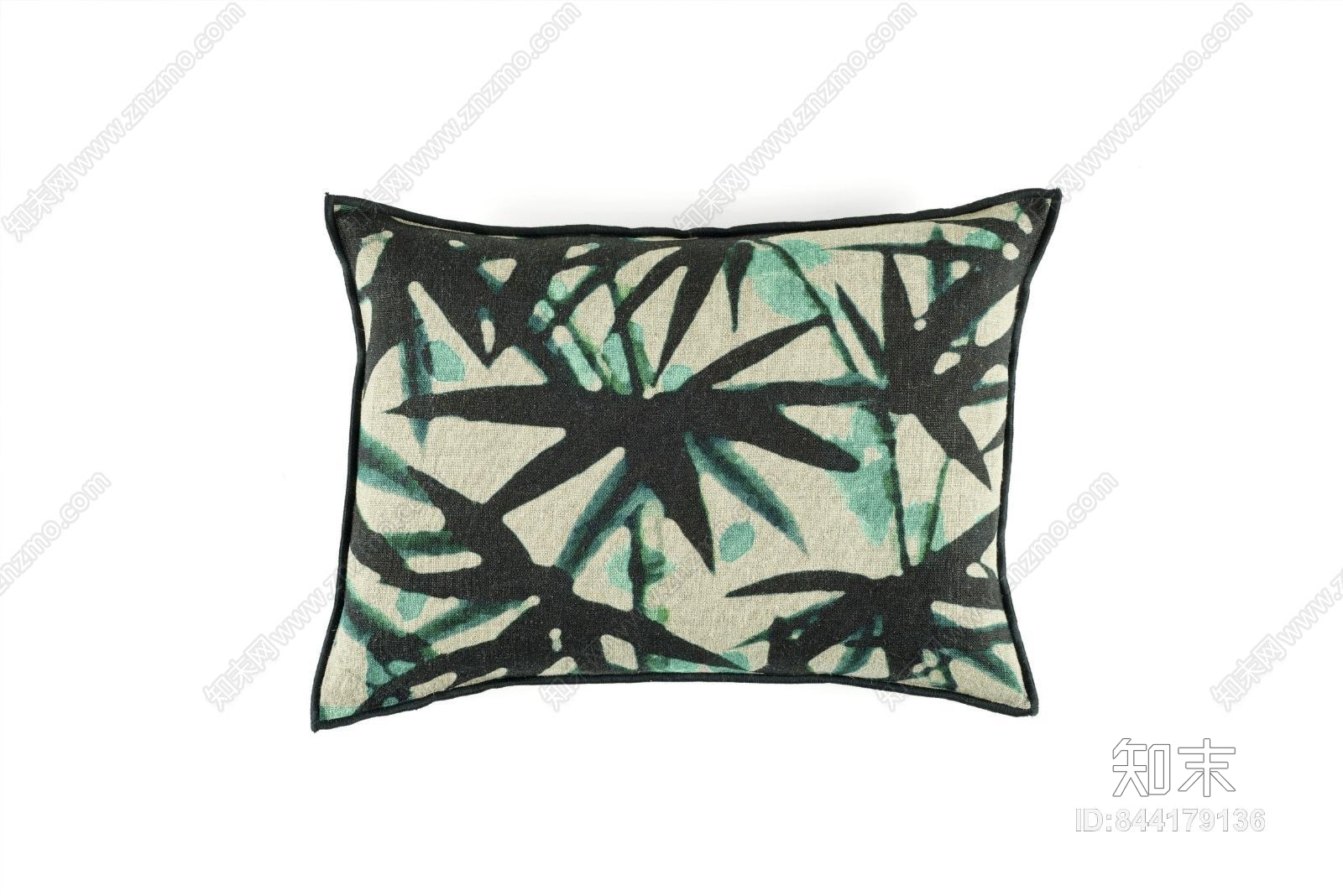 现代布艺树叶装饰抱枕贴图贴图下载贴图下载【ID:844179136】