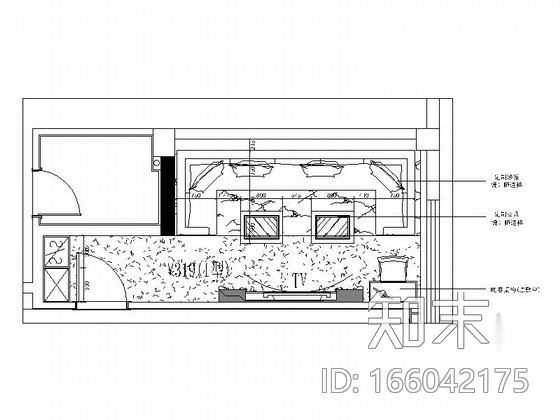 [福建]欧式豪华音乐会所包厢设计施工图cad施工图下载【ID:166042175】