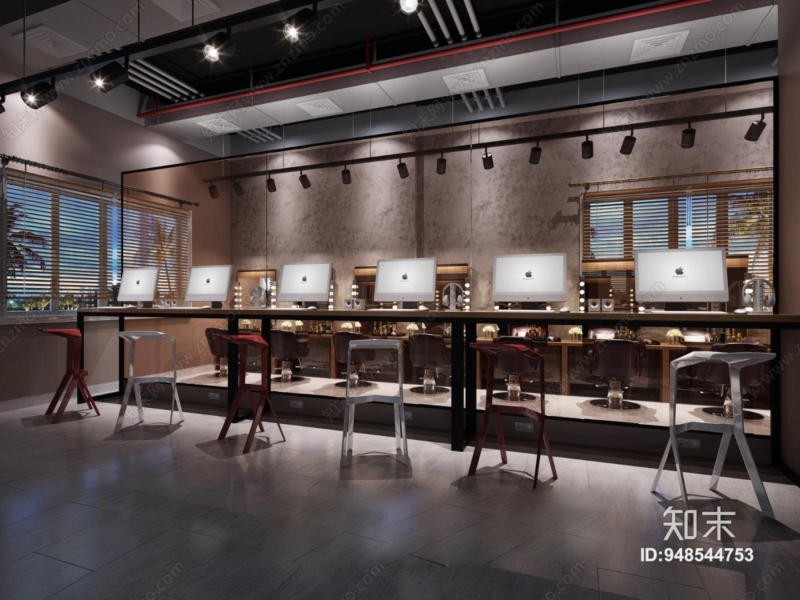 现代理发店3D模型下载【ID:948544753】