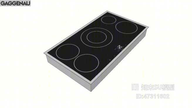 gaggenau-induction-cooktop-ci491612SU模型下载【ID:47311602】