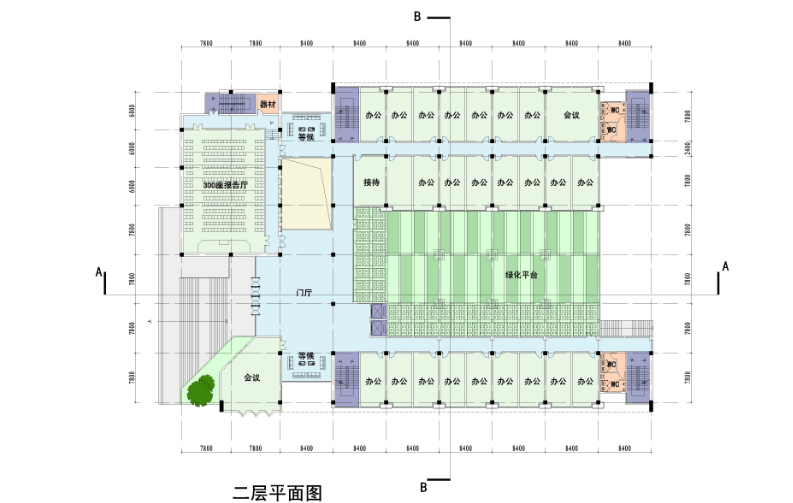 南京信息职业技术学院仙林校区单体建筑方案设计施工图下载【ID:151560147】