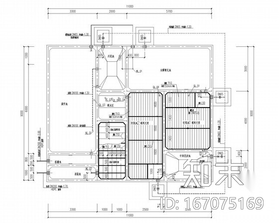 医院污水处理全套图纸cad施工图下载【ID:167075169】