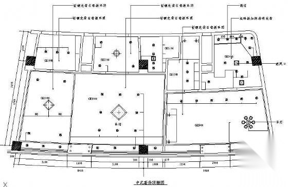 某宾馆总统套房装修图cad施工图下载【ID:160504133】