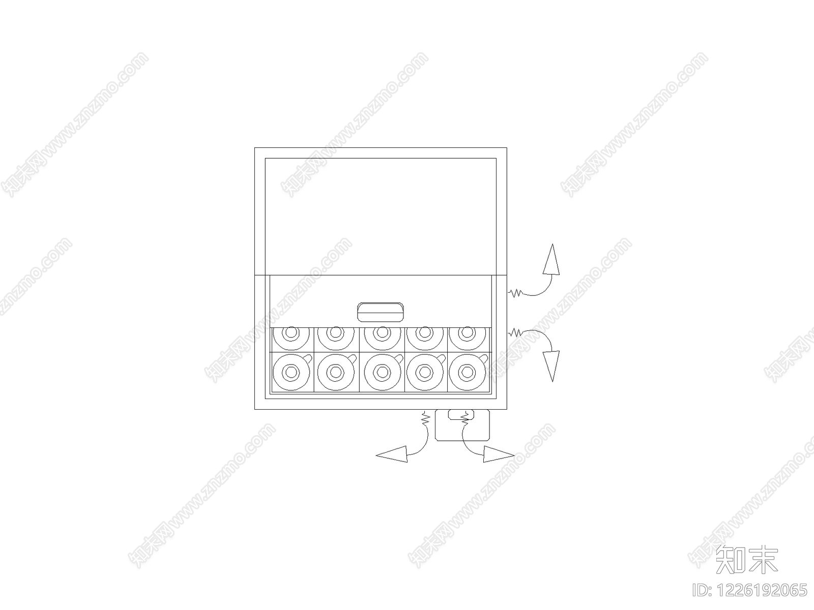 柜子cad施工图下载【ID:1226192065】
