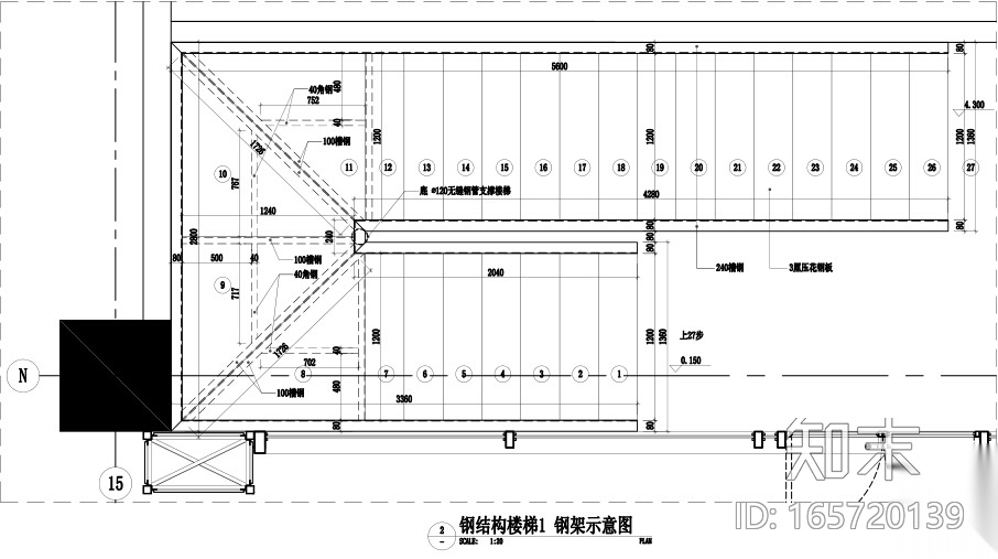 [郑州]胡桃里PDF施工图（附电气图、给排水）cad施工图下载【ID:165720139】