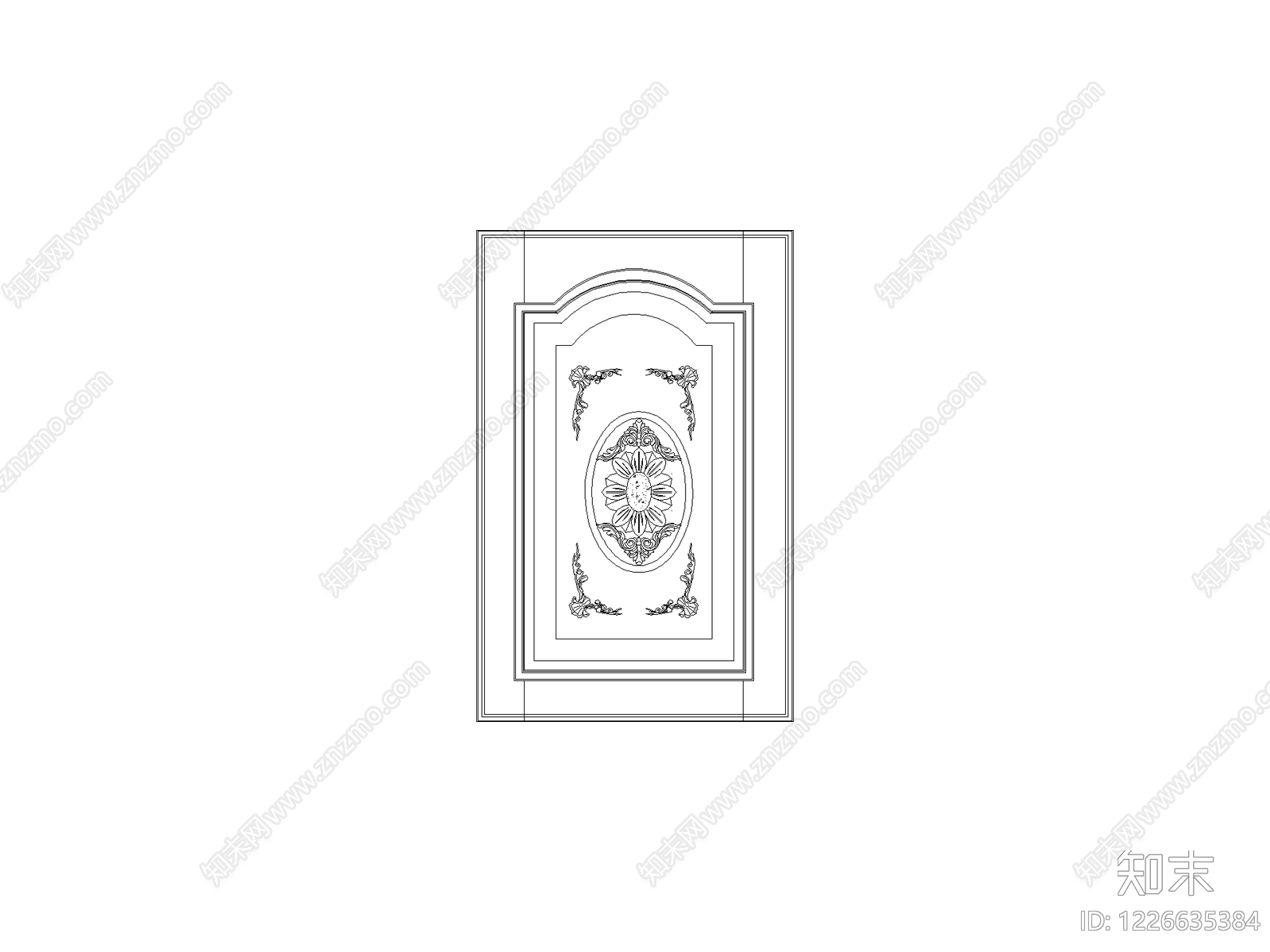 柜子cad施工图下载【ID:1226635384】
