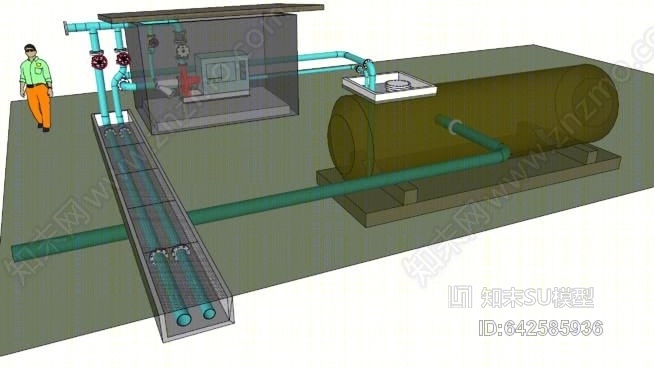 工地SU模型下载【ID:642585936】