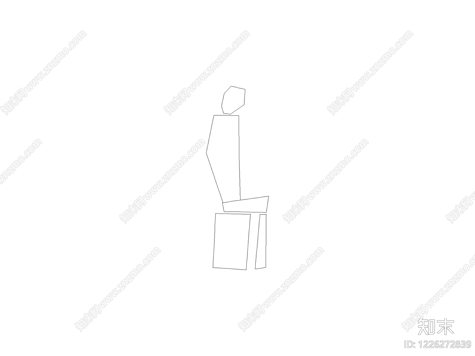 人物CAD图纸