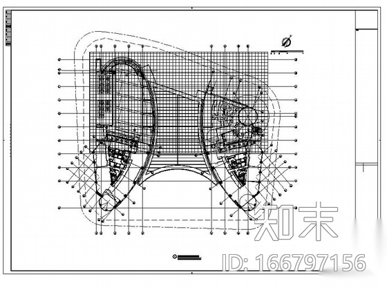 上海某酒店周边环境景观设计cad施工图下载【ID:166797156】