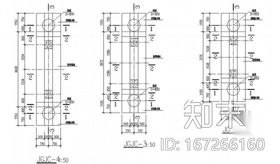 祁连山某水泥厂皮带通廊加固设计图cad施工图下载【ID:167266160】