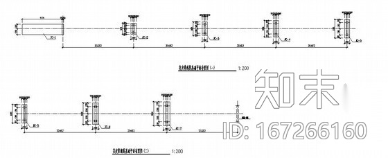 祁连山某水泥厂皮带通廊加固设计图cad施工图下载【ID:167266160】