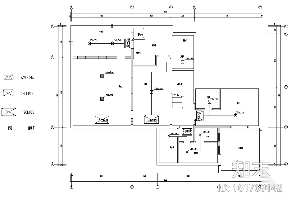 [北京]观塘别墅设计施工图（附效果图）cad施工图下载【ID:161760142】