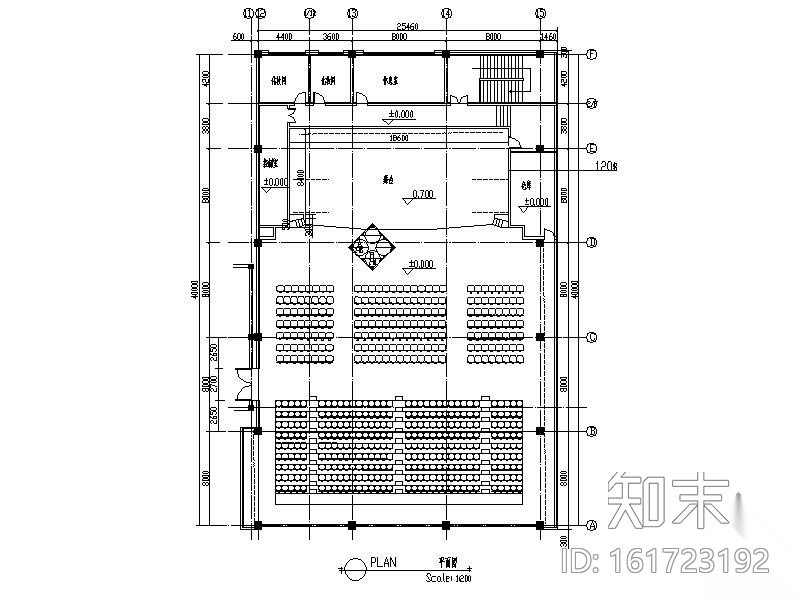 900㎡某博物馆会议室方案设计图（含效果）施工图下载【ID:161723192】