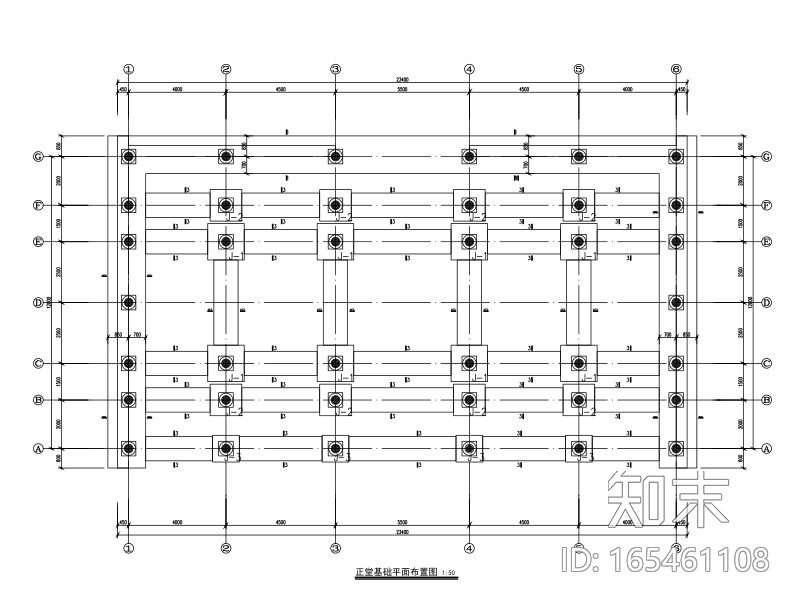 单层砖木结构复古建筑施工图（建筑、结构、电气、给排...cad施工图下载【ID:165461108】