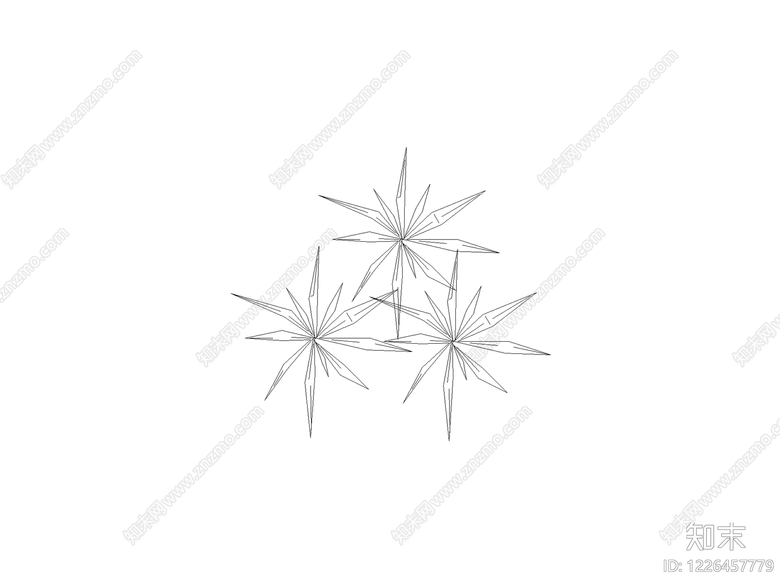 雕塑装饰构件CAD图纸