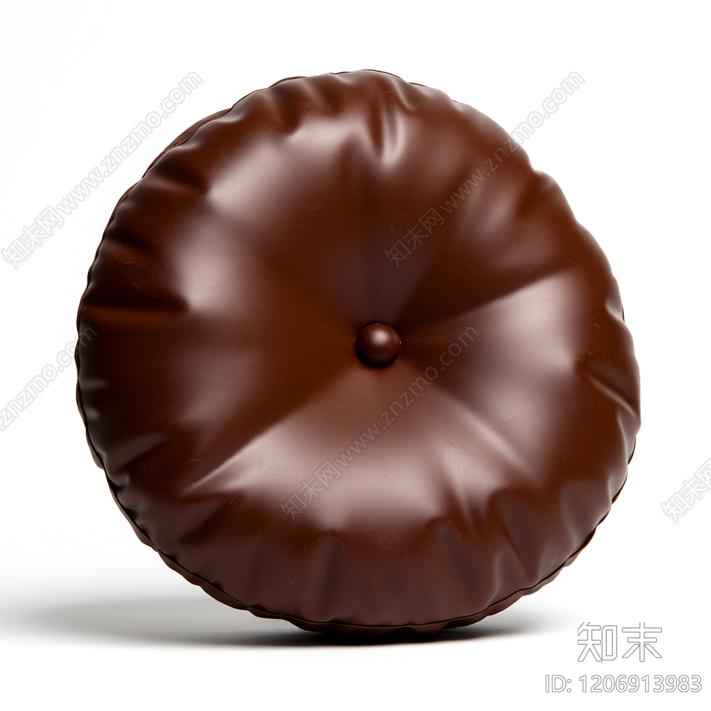 棕色软垫坐垫3D模型下载【ID:1206913983】
